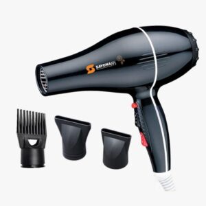 Sayona SY-300 Hair Dryer with Fast Drying Performance - Black